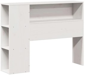 vidaXL Κρεβάτι Βιβλιοθήκη Χωρίς Στρώμα 90x190 εκ Μασίφ Ξύλο Πεύκου