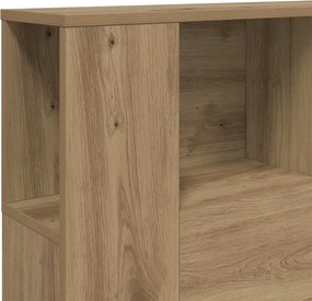 vidaXL Κεφαλάρι Ντουλάπι από Τεχνητό Δρυς 140x18,5x102,5 εκ. από Τεχνητό Ξύλο