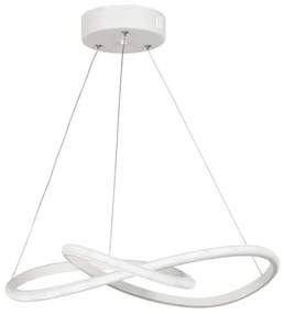 Κρεμαστό Φωτιστικό Οροφής LED 48W 3CCT Mercury-50 Heronia Lighting-01-0355-Λευκό 01-0355