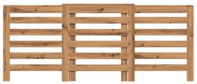 vidaXL Κάλυμμα Καλοριφέρ Αρτισιανή Δρυς 205x21,5x83,5 εκ Επεξ. Ξύλο