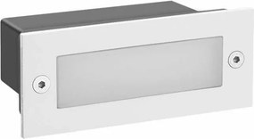 Απλίκα LED Εξωτερικού Χώρου Χωνευτή Aca PAS260WP White