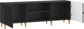 vidaXL Ντουλάπι TV 150 x 31 x 50 εκ. Μαύρο Επεξεργασμένο Ξύλο