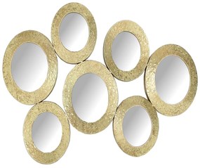 Καθρέπτης ArteLibre Χρυσό Μέταλλο 90.5x5.5x55.5cm