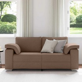 vidaXL Καναπές με μαξιλάρι Καφέ 180 x 77 x 82 εκ ύφασμα