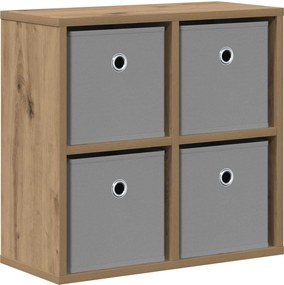 vidaXL Πλαϊνό γραφείο Artisan Oak 49,5 x 22 x 47 εκ