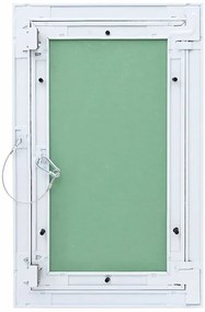 vidaXL Πάνελ Πρόσβασης Πράσινο και Ασημί 30 x 45 εκ