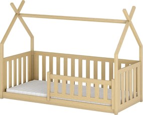 Παιδικό Κρεβάτι Σπιτάκι BODZIO 80x190 - pine