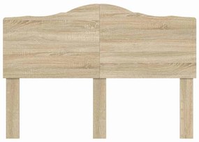 vidaXL Κεφαλάρι Δρύς Sonoma 140 cm Επεξεργασμένο ξύλο