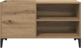 ντουλάπι δίσκων vidaXL Δρυς τεχνίτης 84,5x38x48 cm Κατασκευασμένο ξύλο