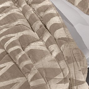 Κουβερτοπάπλωμα King Size (260x240) Guy Laroche Zadic Camel