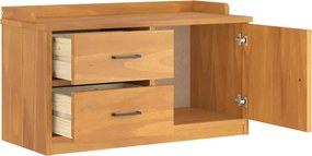 VidaXL Πάγκος διαδρόμου "SANDNES" 87x40x50 εκ. Πεύκο μασίφ ξύλο