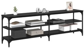 vidaXL Ντουλάπι TV Μαύρη Οξυά 160 x 30 x 50 εκ