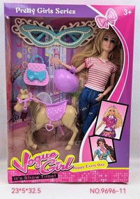 Σετ κούκλα με Pony &amp; αξεσουάρ - 9696-11 - 232524