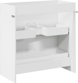 vidaXL Ντουλάπι Κάτω από τον Νιπτήρα Λευκό 78,5 x 37,5 x 81 εκ
