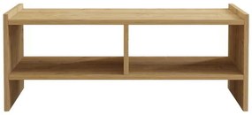 Τραπέζι σαλονιού Tiena pakoworld σε oak απόχρωση 90x50x35εκ