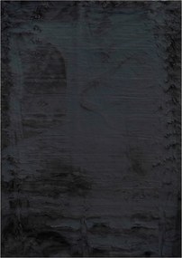 Χαλί Γούνινο (160x230) Polcarpet Rabbit Black