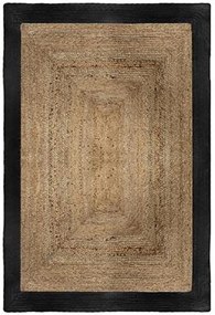 Χαλί Γιούτας 07.168857J Natural-Black 120X170cm