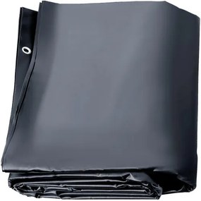 VEVOR Pool Safety Cover, 13x23 ft In-ground Pool Cover, Charcoal PVC Pool Covers, Rectangular Safety Pool Cover Winter Pool Cover Solid Safety Pool Cover for Swimming Pool Winter Protection Cover
