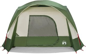 vidaXL Σκηνή Οικογενειακή 6 Ατόμων Αδιάβροχη Πράσινη