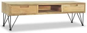 vidaXL Έπιπλο Τηλεόρασης 120 x 35 x 35 εκ. από Μασίφ Ξύλο Teak
