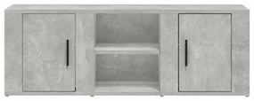 vidaXL Έπιπλο Τηλεόρασης Γκρι Σκυρ. 100x31,5x35 εκ. Επεξ. Ξύλο