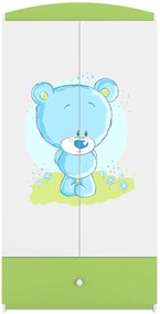 Ντουλάπα Babydreams Cartoon-Prasino-Teddy Bear