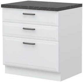 Επιδαπέδιο ντουλάπι Evora R80-3F - 80.00Χ60.00Χ88.00cm