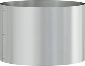 vidaXL Δακτύλιος γλάστρας 5 pcs Ασημί 30 x 30 x 20 cm