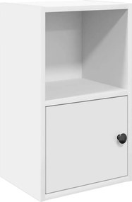vidaXL Βιβλιοθήκη Λευκή 31x24x52 εκ. από Επεξεργασμένο Ξύλο