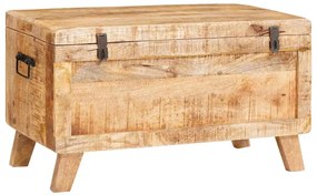 vidaXL Κουτί αποθήκευσης 70 x 35 x 40 εκ. Μασίφ ξύλο μάνγκο
