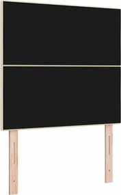 vidaXL LED κεφαλάρι με φώτα λωρίδας LED Κρεμ 100 cm Πολυεστέρας