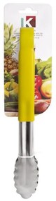 Λαβίδα Κρεατικών Ανοξείδωτη UR60385625 25cm Yellow K-Professional Metal, Plastic