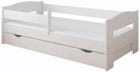 Κρεβάτι μονό με Προστατευτικό  Sadas  White  80x180cm  BC60060W BabyCute (Δώρο το Στρώμα)