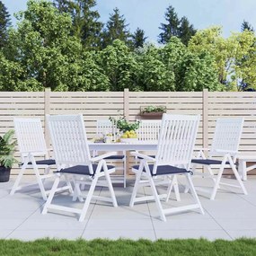 vidaXL Μαξιλάρια Παλέτας 6 τεμ. Ναυτικό Μπλε 40x40x4 εκ. Ύφασμα Oxford