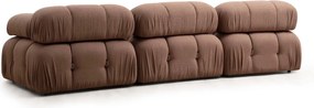 1-Seat Sofa Bubble L1 - Brown Bouclette Brown