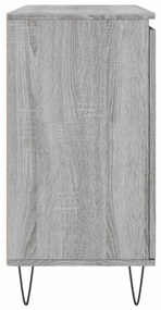 vidaXL Μπουφές Γκρι Sonoma 101,5 x 35 x 70 εκ. από Επεξεργασμένο Ξύλο