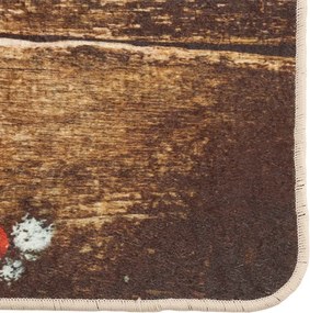 vidaXL Χαλί Κουζίνας Πλενόμενο Πολύχρωμο 60x180 εκ.