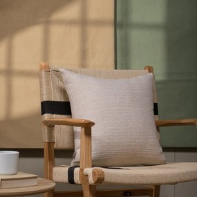 Μαξιλάρι Διακοσμητικό (Με Γέμιση) Belluno 01 Ecru Teoran 43X43 Cotton-Polyester