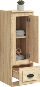 vidaXL Ντουλάπι Sonoma δρυς 36x35,5x103,5 cm από Επεξεργασμένο Ξύλο