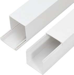 vidaXL Κανάλι Καλωδίων 40 x 25 χιλ. 30 μ. από PVC