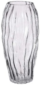 Βάζο Feline 02.1122490 Φ14x33cm Γυάλινο Clear Glass