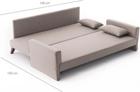 3-Seat Sofa-Bed Bella Sofa Bed - Cream Cream