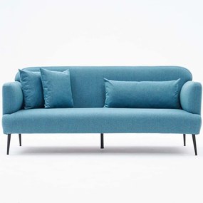 Καναπές Τριθέσιος Revos 825BLC2961 200x100x80cm Turquoise