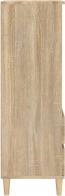 vidaXL Ντουλάπι Sonoma Δρυς 40x36x110 εκ. από Επεξεργασμένο Ξύλο