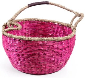 Καλάθι Αποθήκευσης (Φ30x18) Soulworks Pink M 0680038