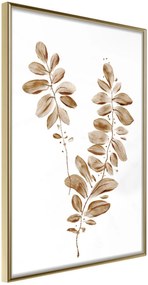 Αφίσα - Botanical Watercolour - 40x60 - Χρυσό - Χωρίς πασπαρτού