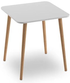 Τραπέζι Kare Megapap από μελαμίνη λευκό 70x70x72εκ. GP022-0081,1-GP022-0081,1-Λευκό GP022-0081,1