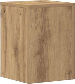 vidaXL Βάσεις Φυτών 2 τεμ. Αρτισιανή Δρυς 25x25x35 εκ. Επεξ. Ξύλο