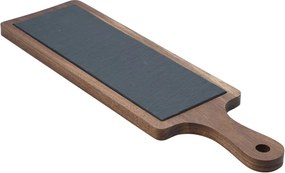 Πλατώ Σερβιρίσματος Με Βάση (44x13) Estia Acacia 07-24192