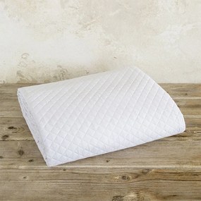 Κουβερλί Ξενοδοχείου Poise White 100% Microfiber Μονό 170x260cm Microfiber